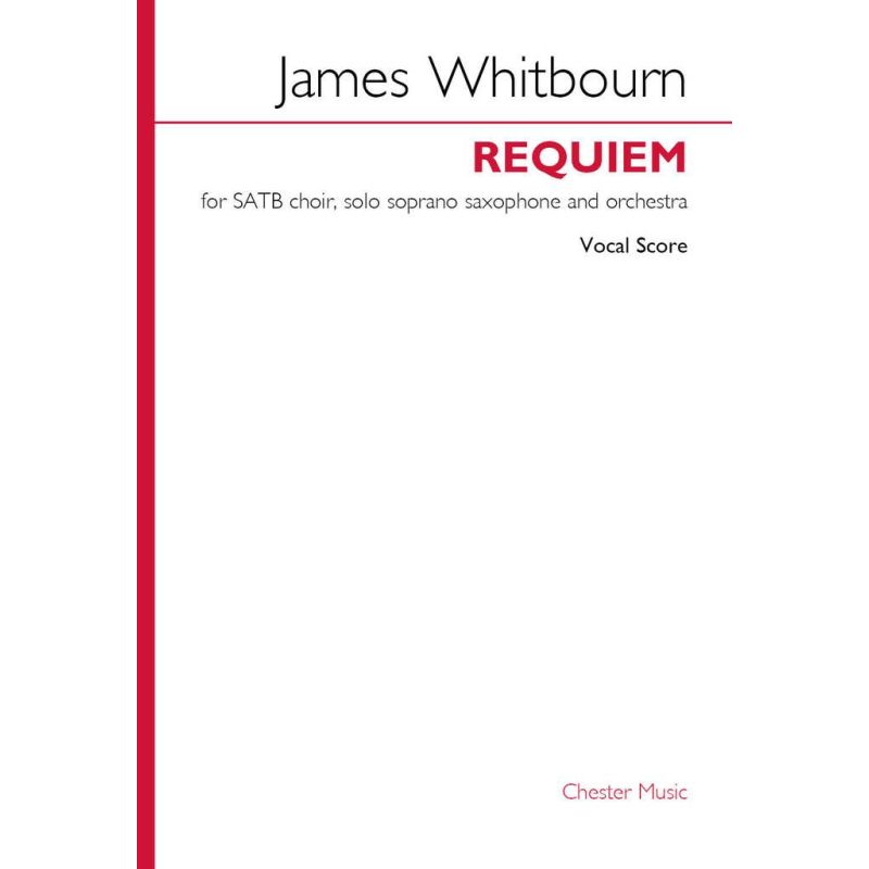 Whitbourn, James - Requiem (vocal score)
