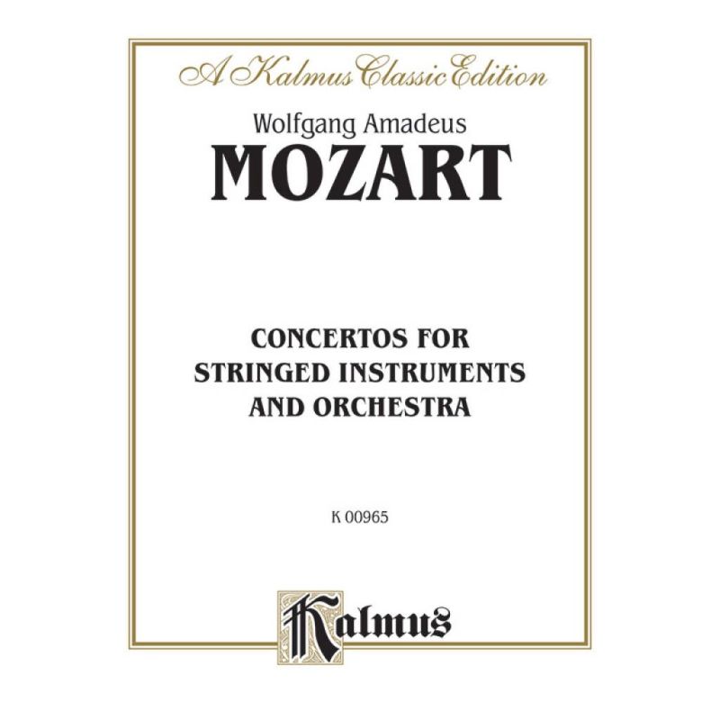 Mozart, Wolfgang Amadeus - Adagio for Violin and Piano - Violin