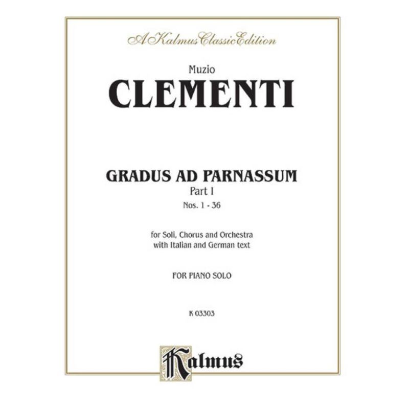 Clementi, Marco - Gradus ad Parnassum, Volume I