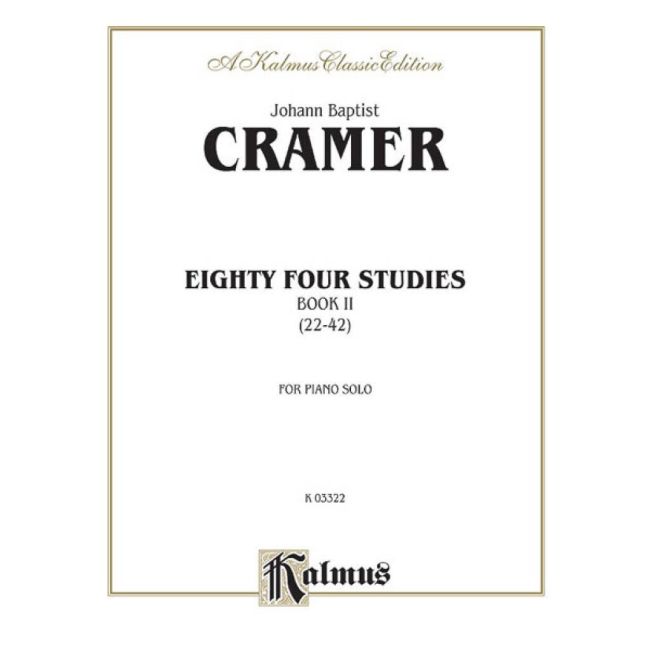 Cramer, Johann Baptist - Eighty-four Studies, Volume II