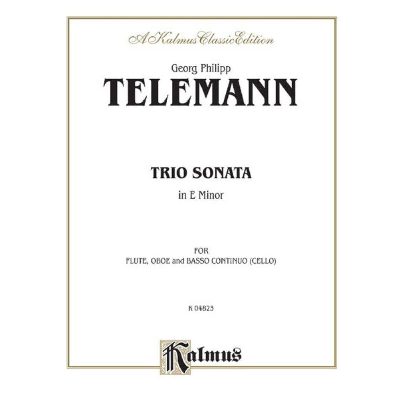 Telemann, Georg Philipp - Trio Sonata in E Minor