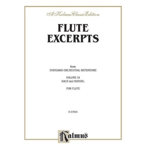 Flute Excerpts, Book III