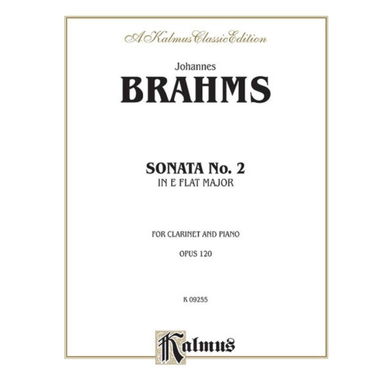 Brahms, Johannes - Sonata No. 2 in A-Flat Major, Op. 120