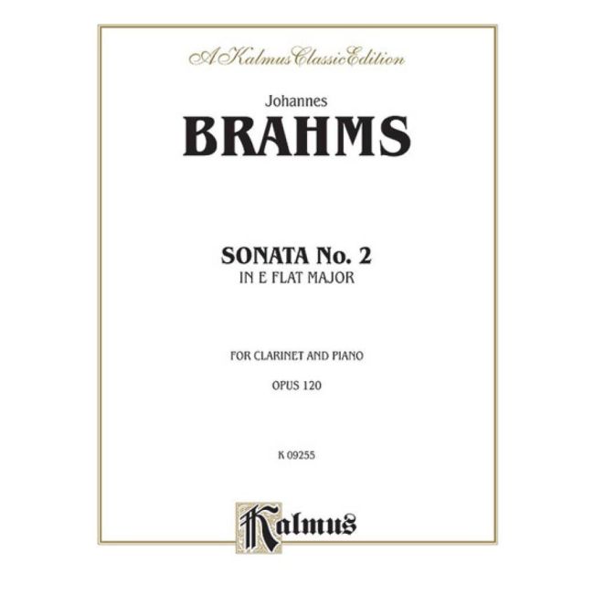 Brahms, Johannes - Sonata No. 2 in A-Flat Major, Op. 120