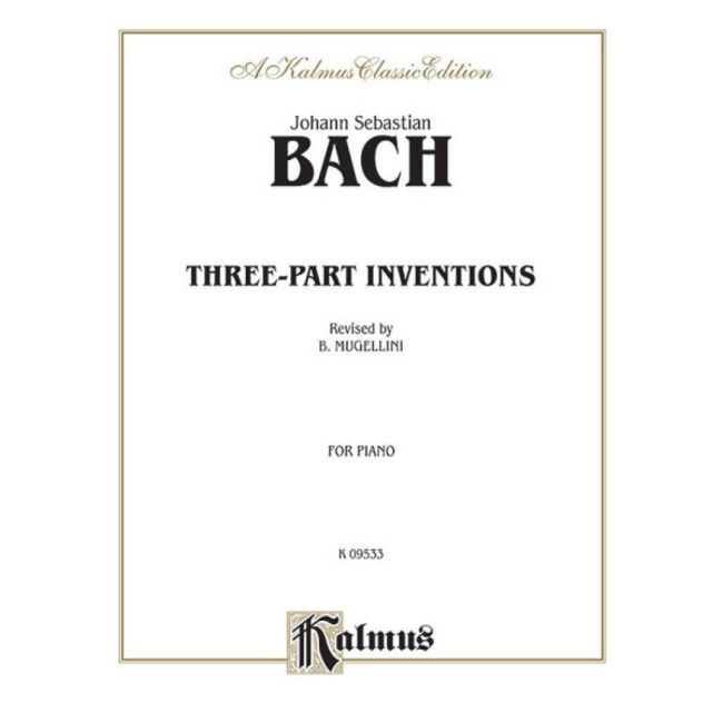 Bach, Johann Sebastian - Three-Part Inventions