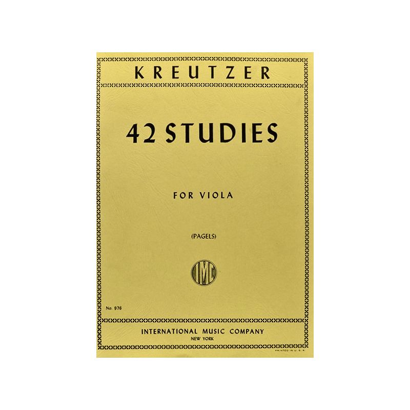 Kreutzer, Rodolphe - 42 Studies
