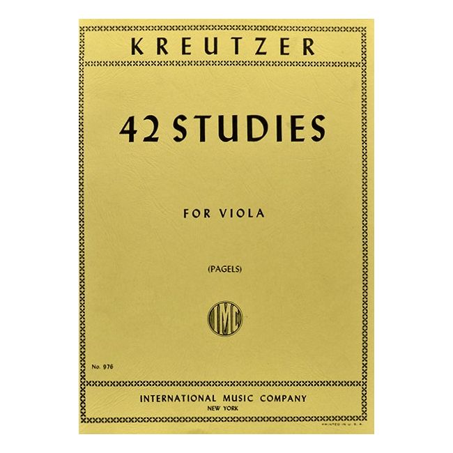 Kreutzer, Rodolphe - 42 Studies