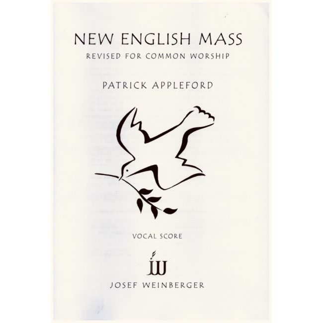 Appleford, Patrick - New English Mass (vocal score)