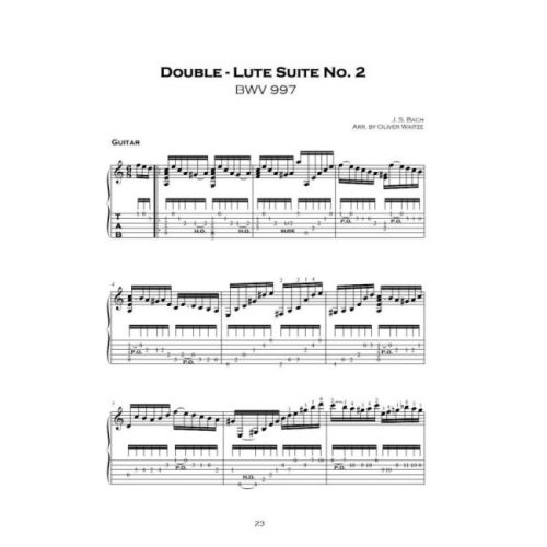 Bach for Flatpicking-Guitar