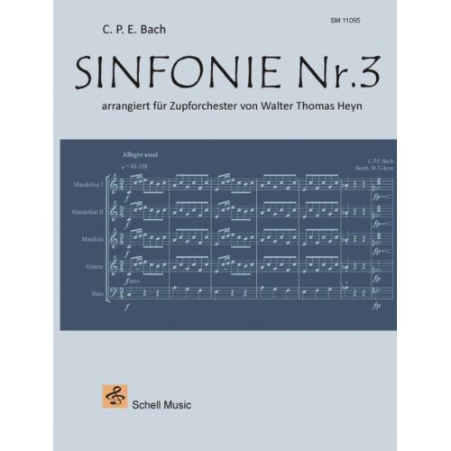Bach, C.P.E - Sinfonie Nr. 3
