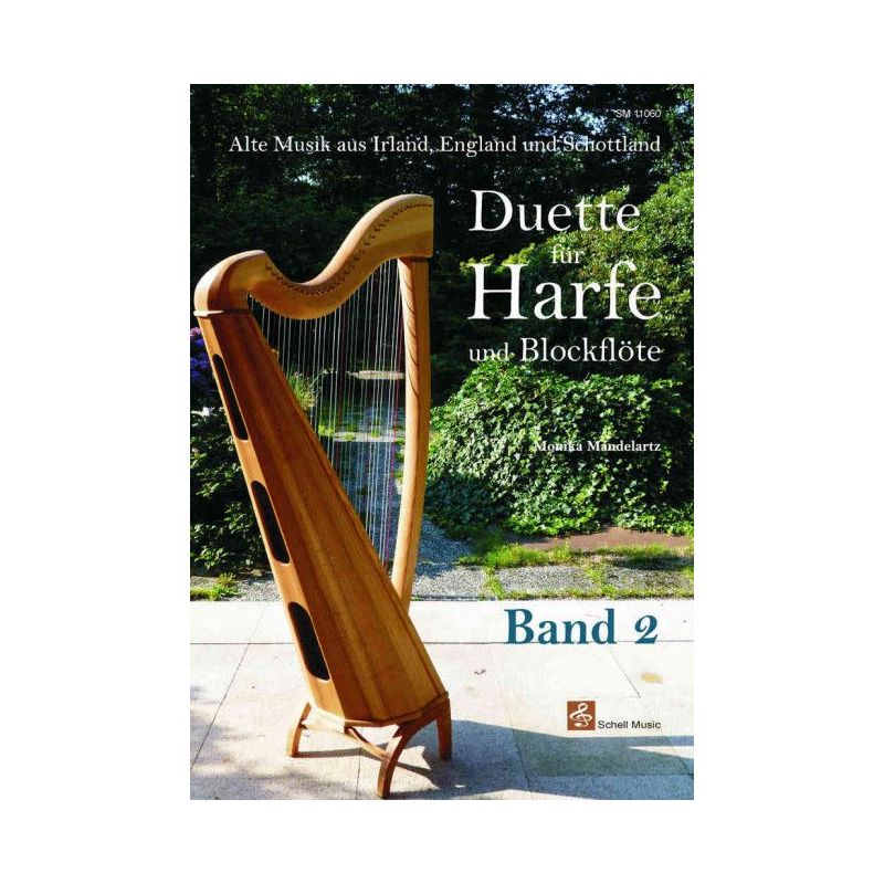 Duette für Harfe und Blockflöte Vol. 2
