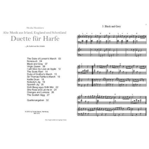 Duette für Harfe Vol. 1