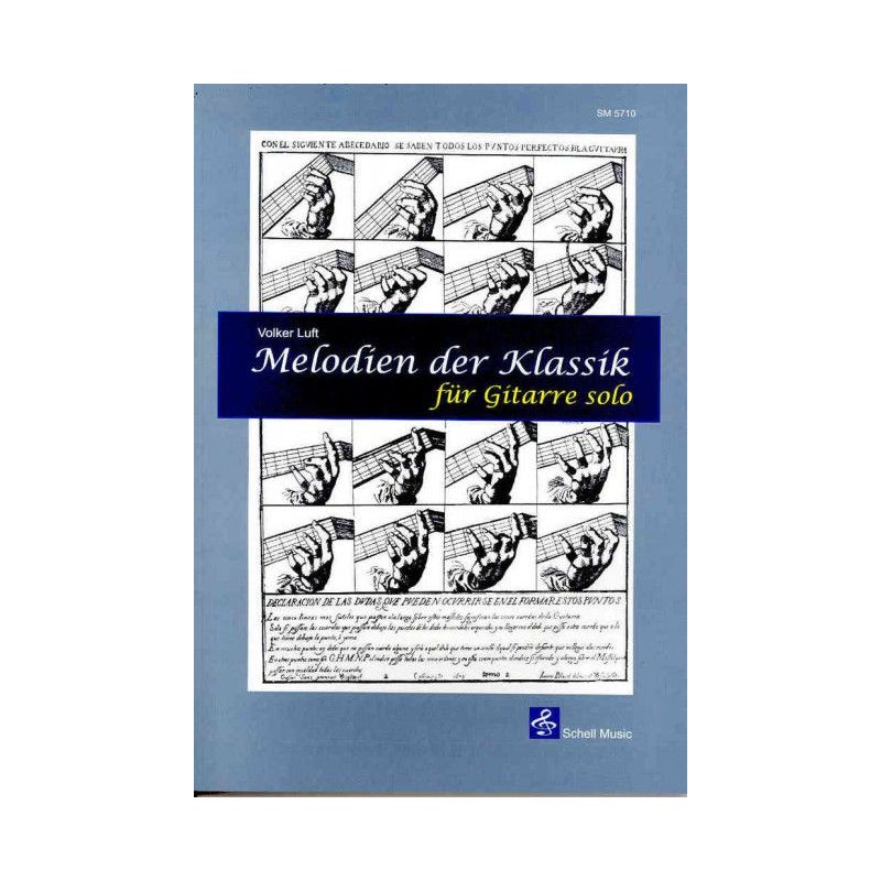 Melodien der Klassik für Gitarre solo