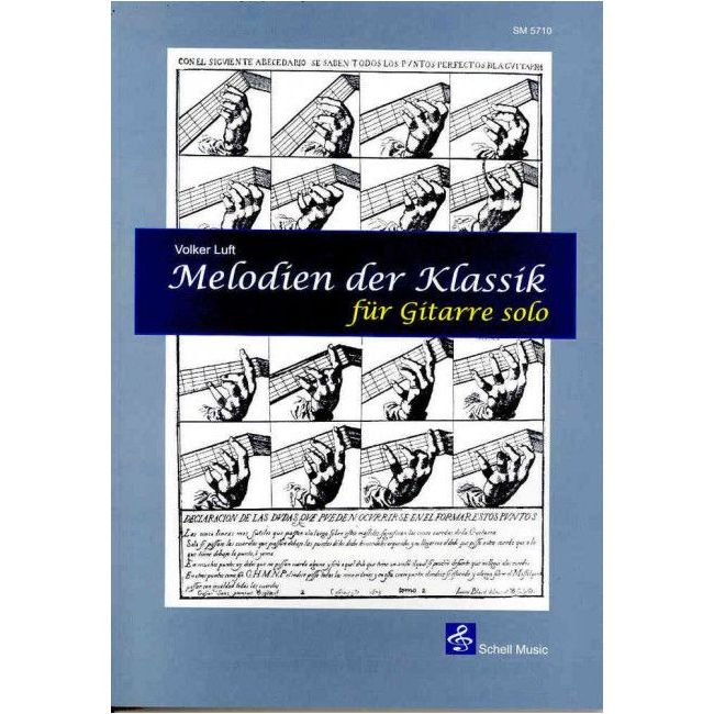 Melodien der Klassik für Gitarre solo