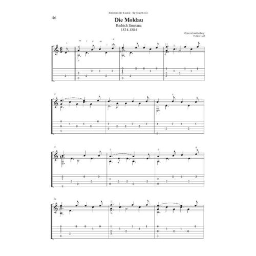 Melodien der Klassik für Gitarre solo