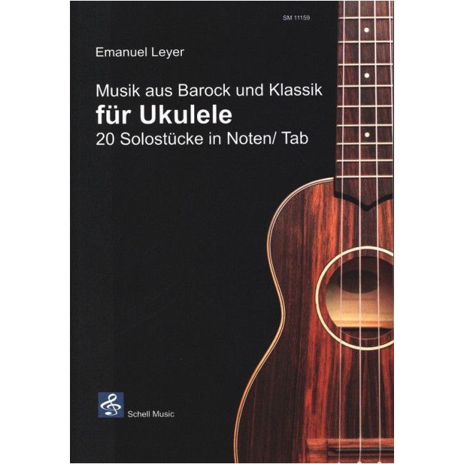 Musik aus Barock und Klassik für Ukulele