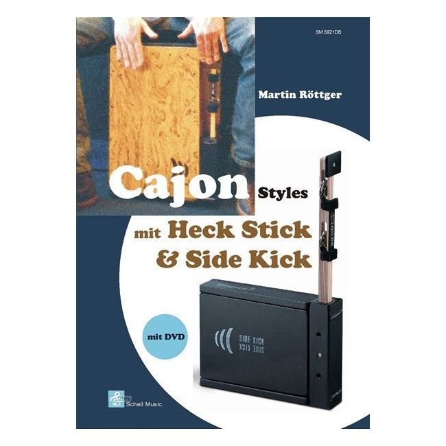 Roettger, Martin - Cajon Styles mit Heck Stick & Side Kick