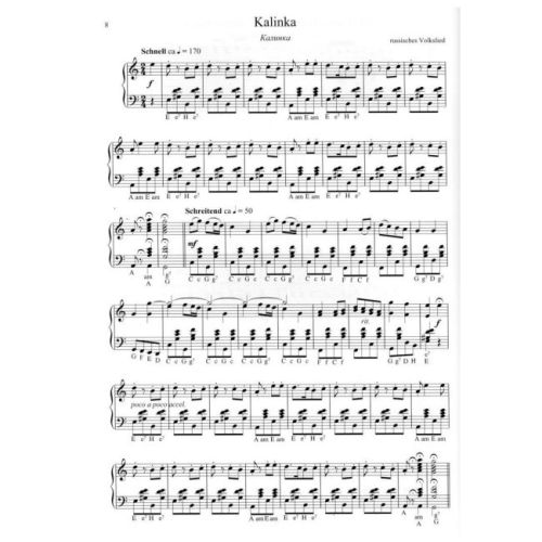 Russische Melodien für Akkordeon