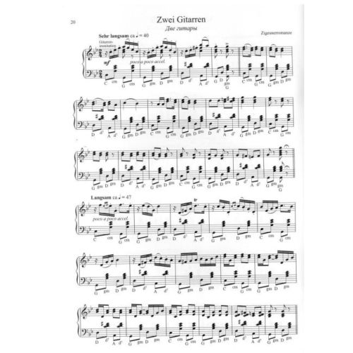 Russische Melodien für Akkordeon