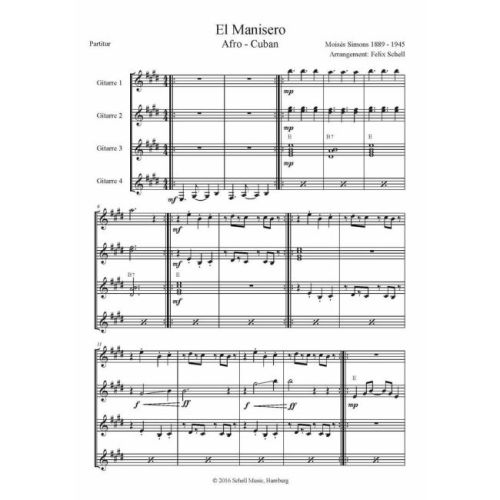 Simons, Moisés - El Manisero