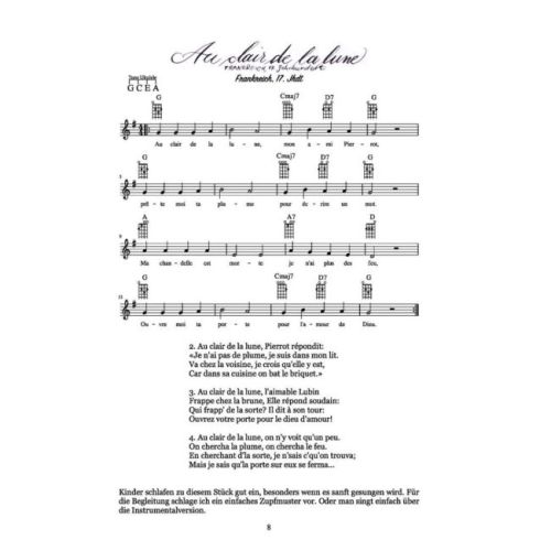 Ukulele Schlaflieder