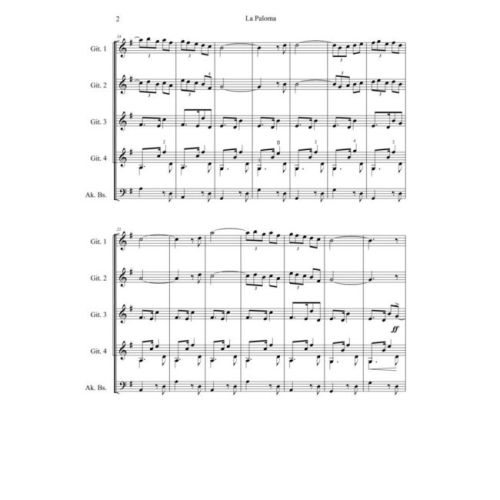 Yradier, Sebastián de - La Paloma