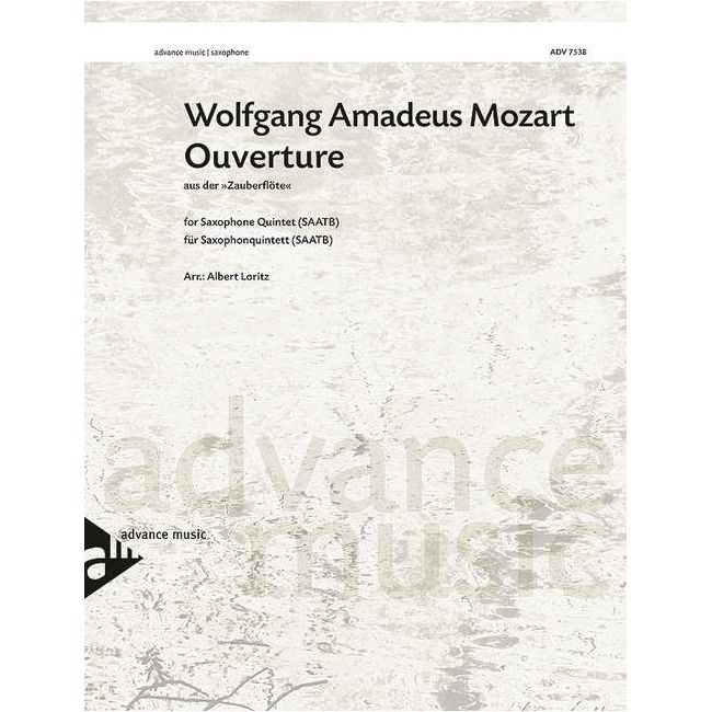 Mozart, Wolfgang Amadeus - Ouverture