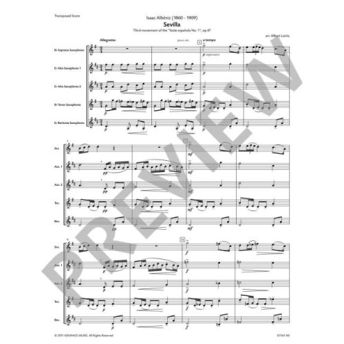 Albéniz, Isaac - Sevilla op. 47
