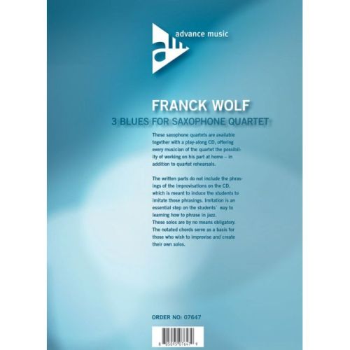 Wolf, Franck - 3 Blues