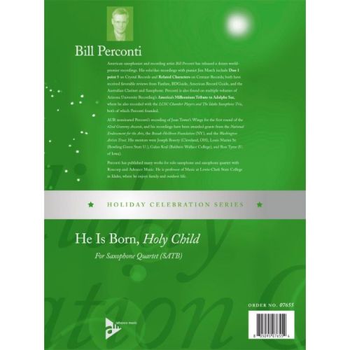 He Is Born, Holy Child