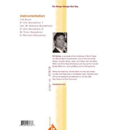 Harlow, Ed - The Boogie Woogie Bari Boy