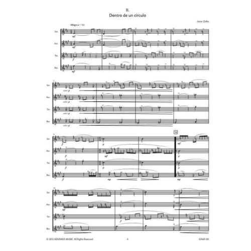 Zalba, Javier - Pequena Suite para Cuatro
