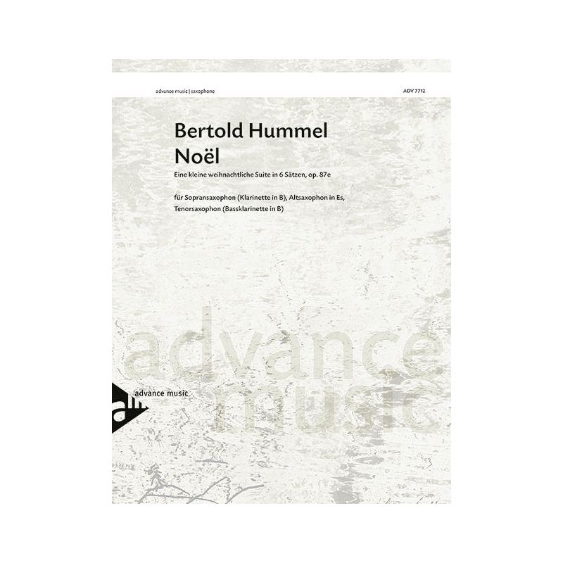 Hummel, Bertold - Noël op. 87e