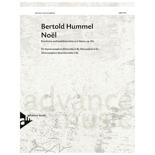 Hummel, Bertold - Noël op. 87e