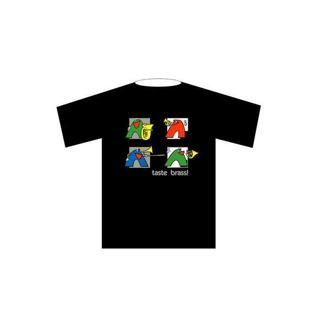 T-Shirt "Brass" (M), black