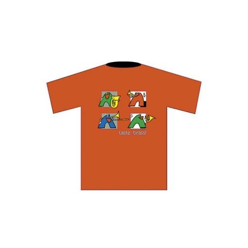 T-Shirt "Brass" (XL), red