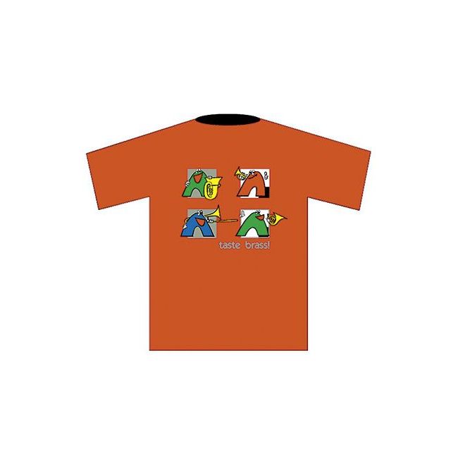 T-Shirt "Brass" (XL), red