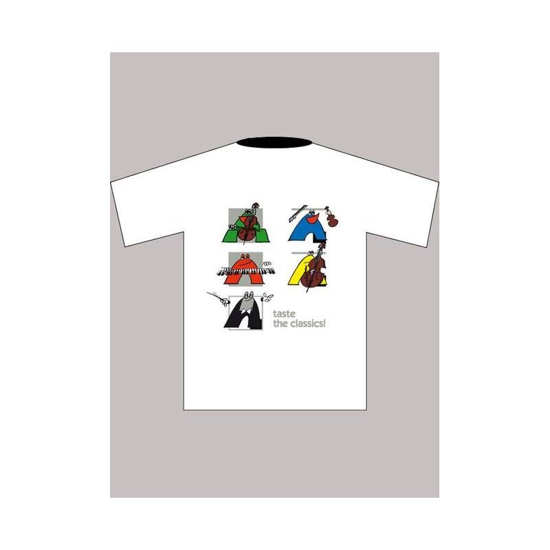 Children's T-shirt "Classics" (M), white