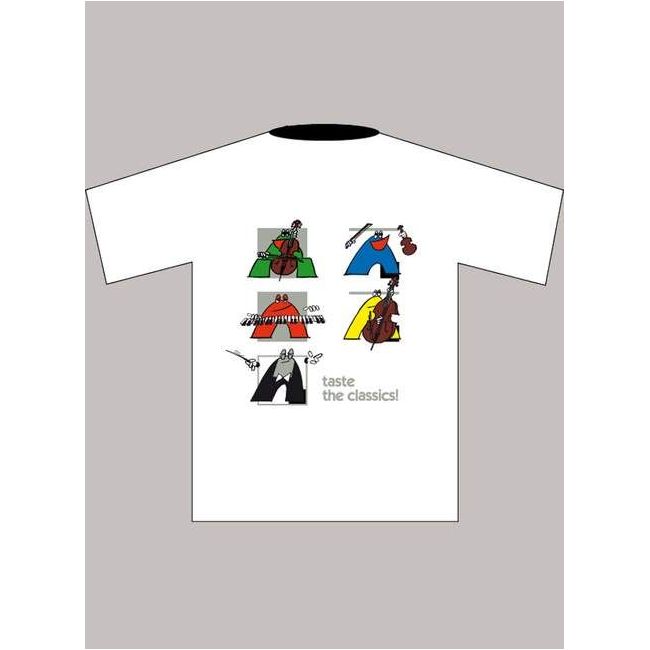 Children's T-shirt "Classics" (M), white