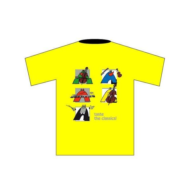 Children's T-shirt "Classics" (S), yellow