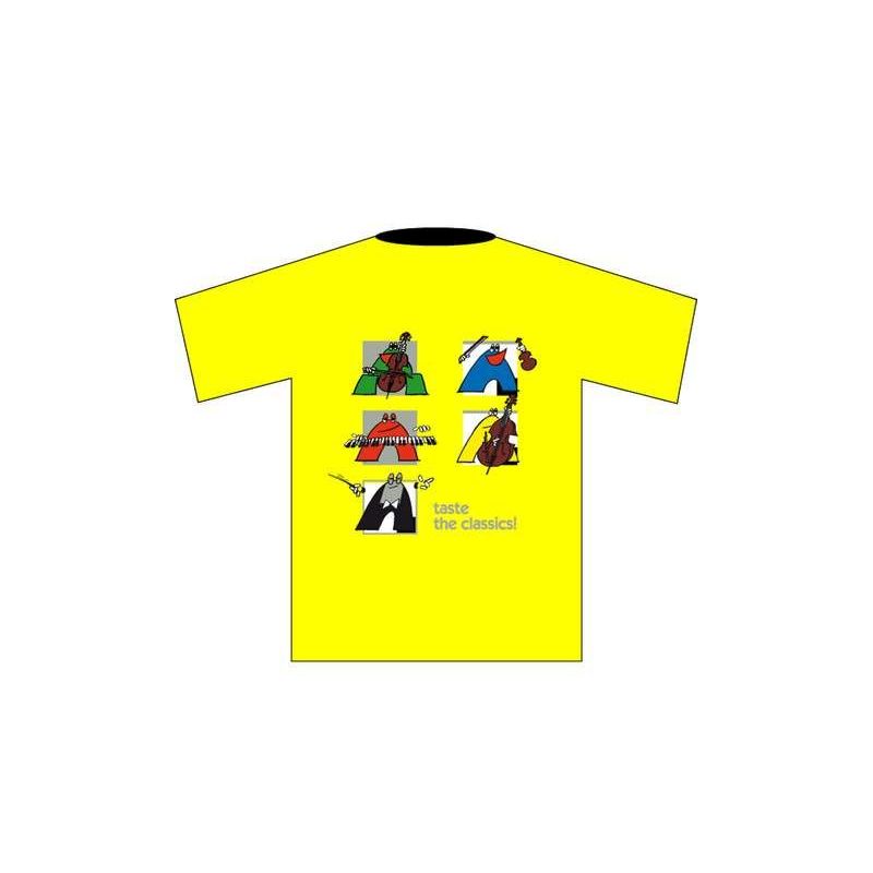 Children's T-shirt "Classics" (L), yellow