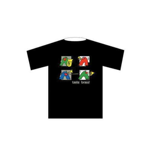 T-Shirt "Brass" (XL), black