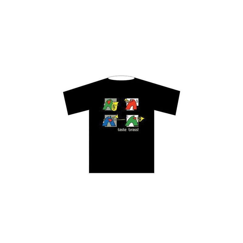 T-Shirt "Brass" (XL), black