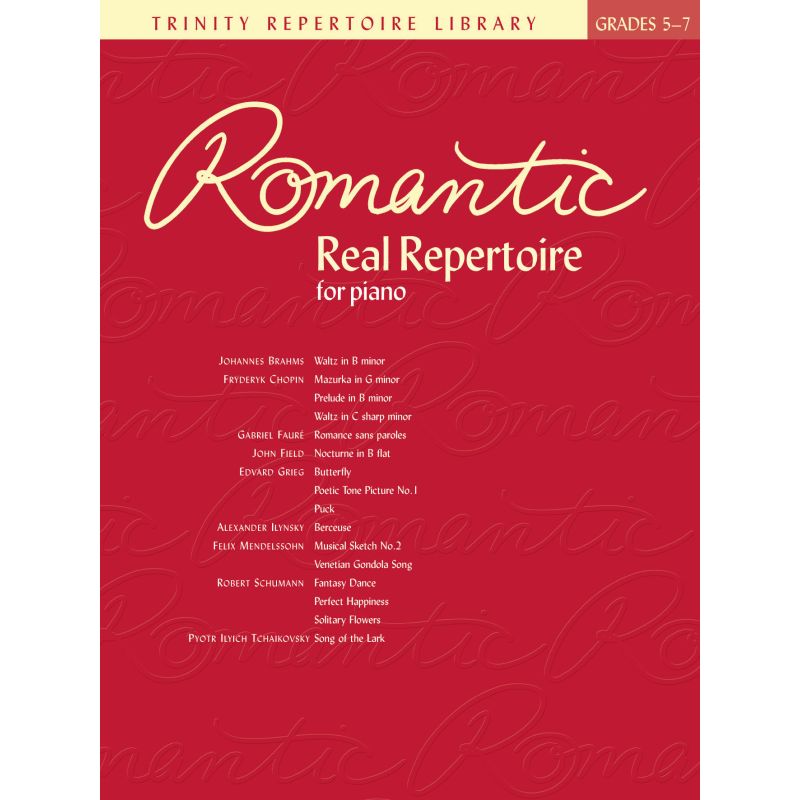 Romantic Real Repertoire for Piano