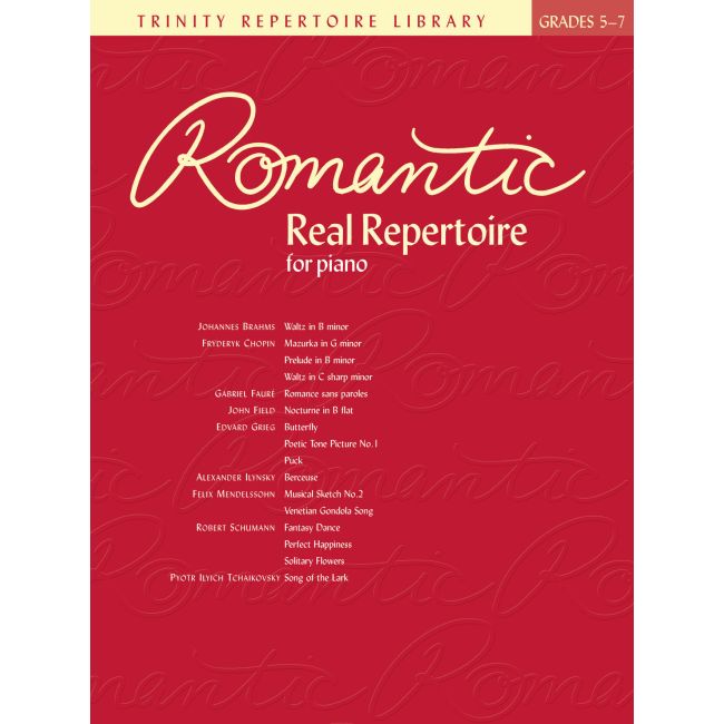 Romantic Real Repertoire for Piano