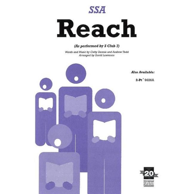7, S Club - Reach. SSA accompanied