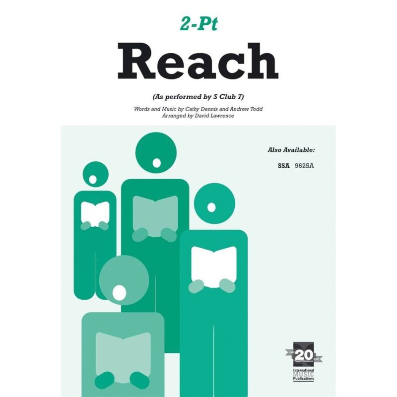 7, S Club - Reach. 2-part accompanied