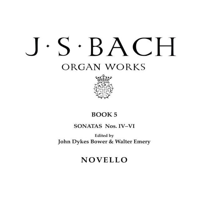 Bach, Johann Sebastian - Organ Works Book 5