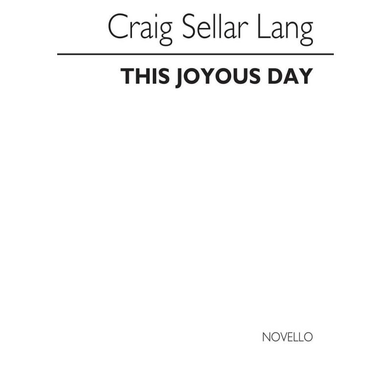 Lang, C.S. - This Joyous Day