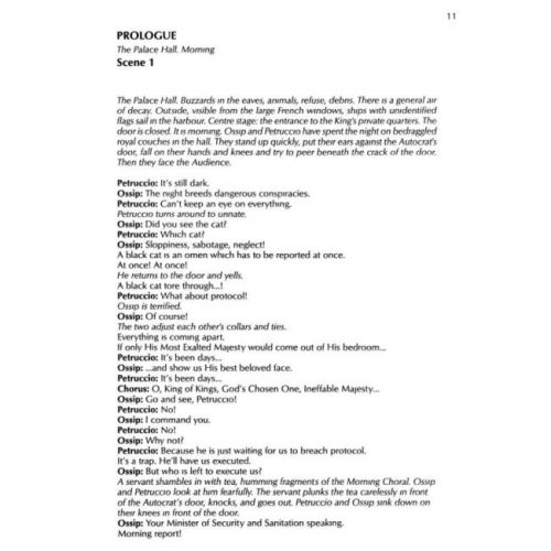 Sallinen, Aulis - The Palace Opera (Libretto)